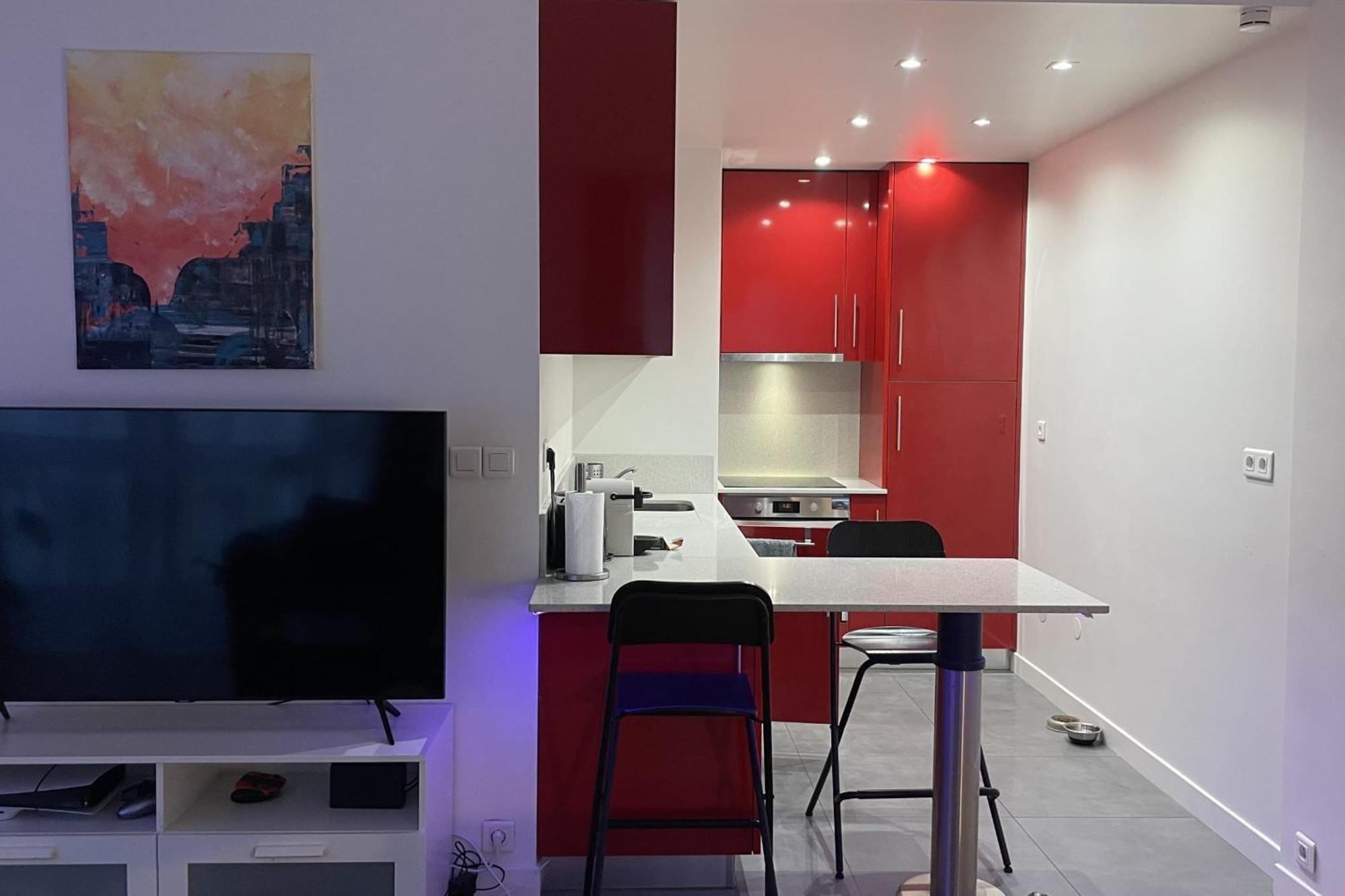 T2 With Balcony Near Bercy Appartement *
