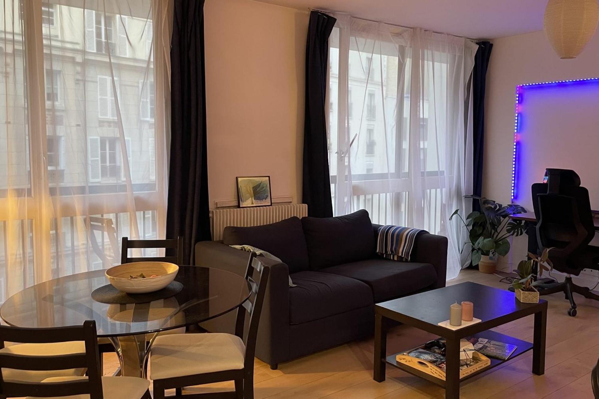 T2 With Balcony Near Bercy Appartement *